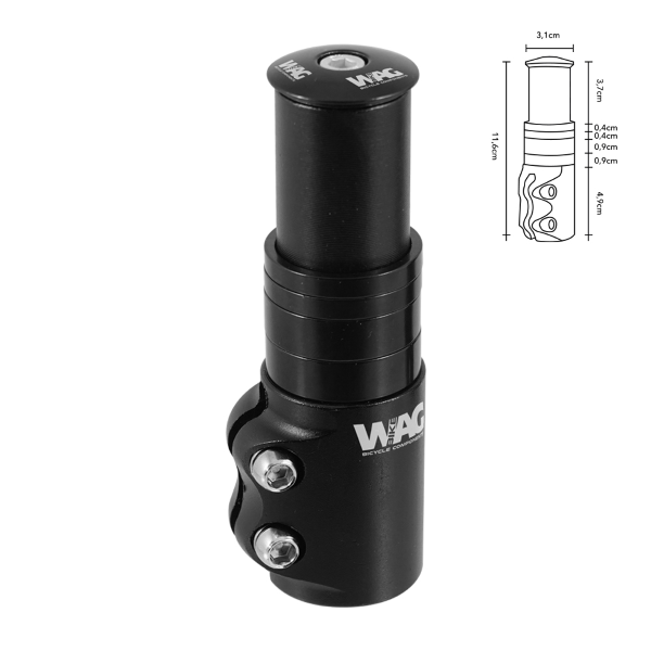 Wag - AHEAD 1 1/8? ADAPTER MIT UNTERLEGSCHEIBEN