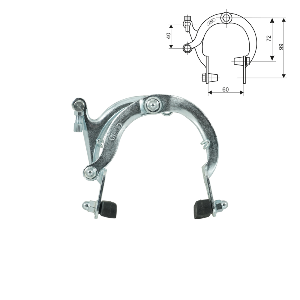 Wag - PAAR FELGENBREMSEN JUNIOR - 2 STK, 72/99 MM