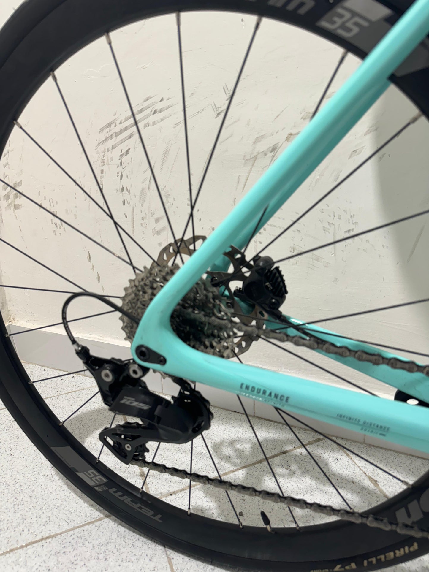 Bianchi Infinito -skivstorlek 55 - Används