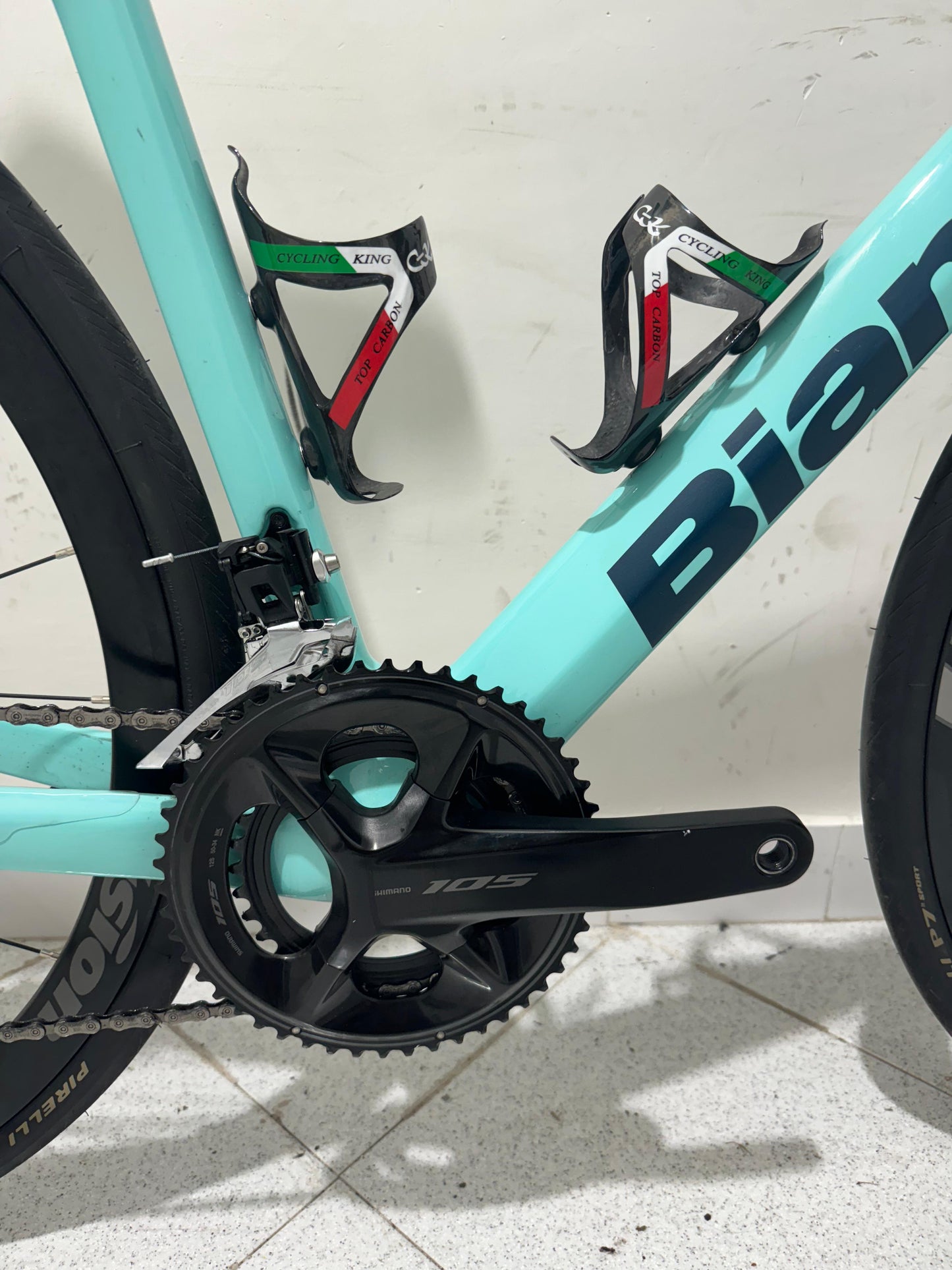 Bianchi Infinito Disc Størrelse 55 - Brugt