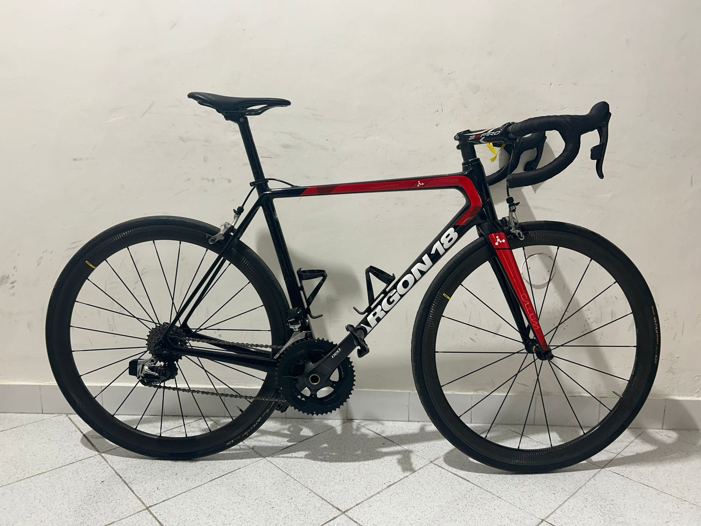 Argon 18 galio Rojo ETAP 11V (freno de borde) Cortes M - Usado