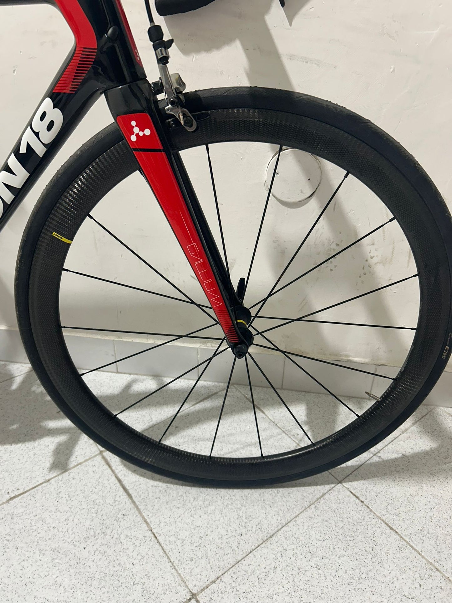 Argon 18 galio Rojo ETAP 11V (freno de borde) Cortes M - Usado