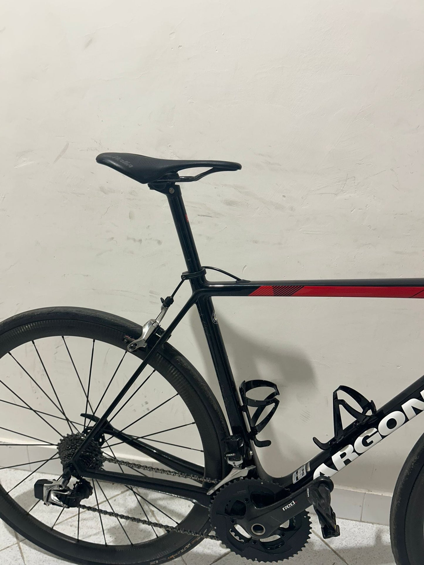 Argon 18 galio Rojo ETAP 11V (freno de borde) Cortes M - Usado