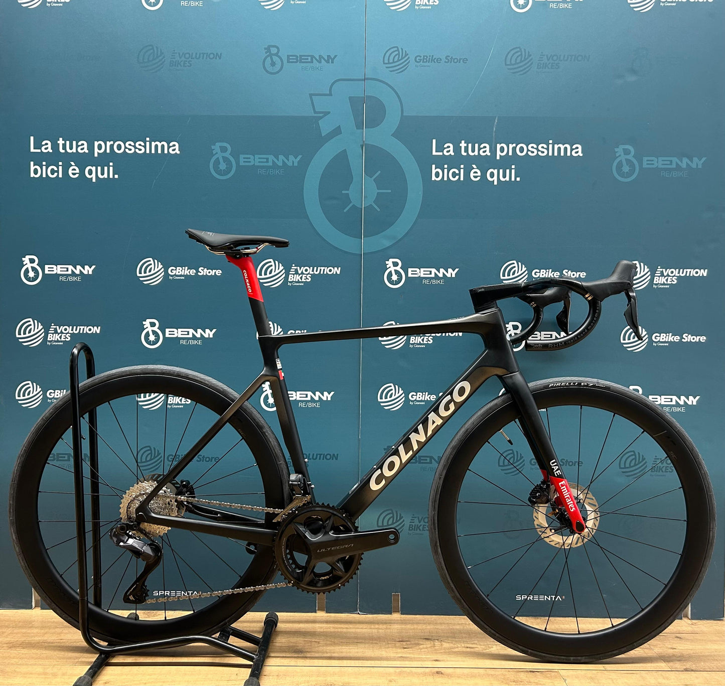 Colnago V4RS UAE Emirates Taglia 510 - Demo Test