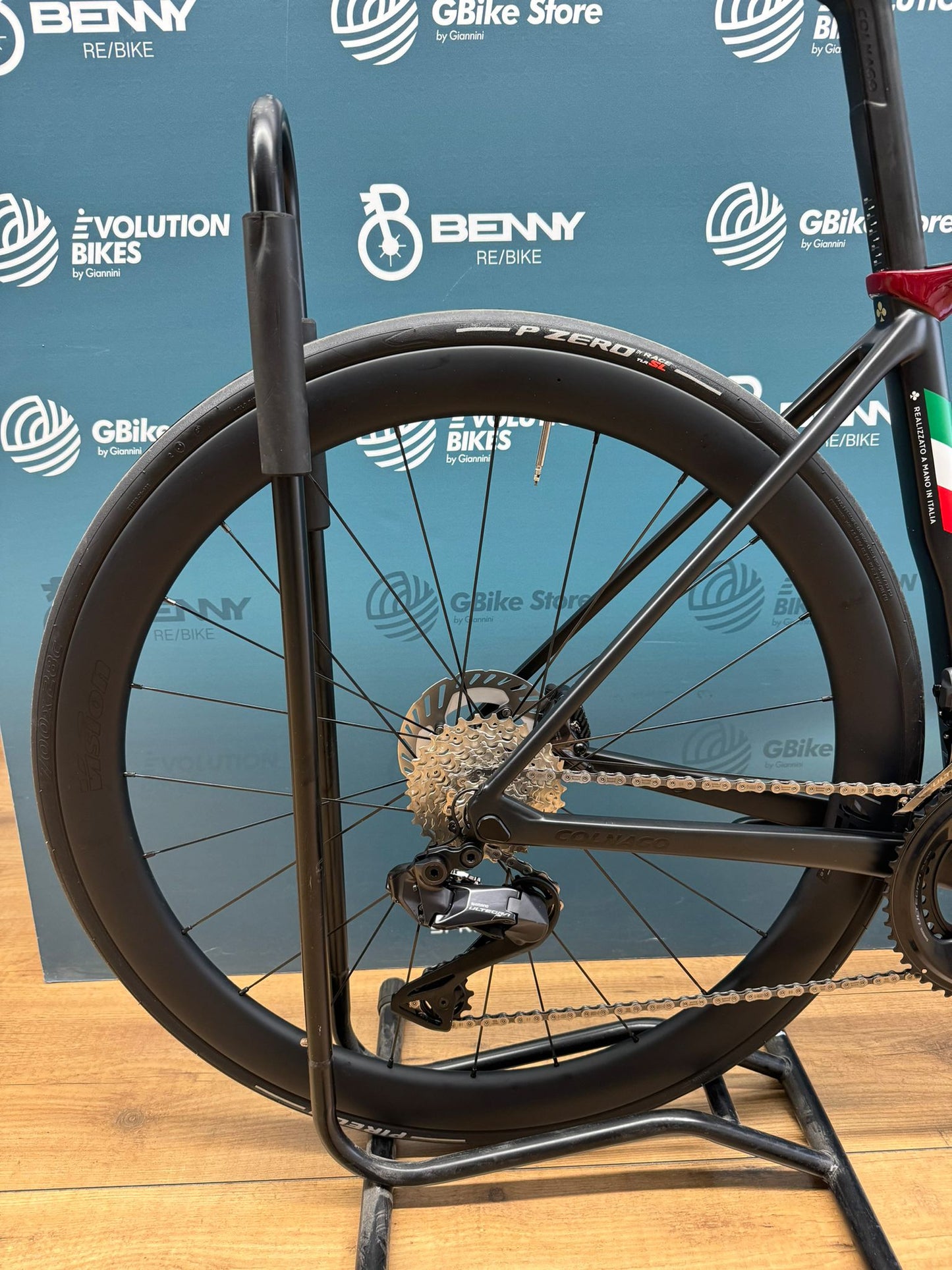 Colnago C68 Straßenscheibe ULTEGRA DI2 12V Größe 45,5 - Gebraucht