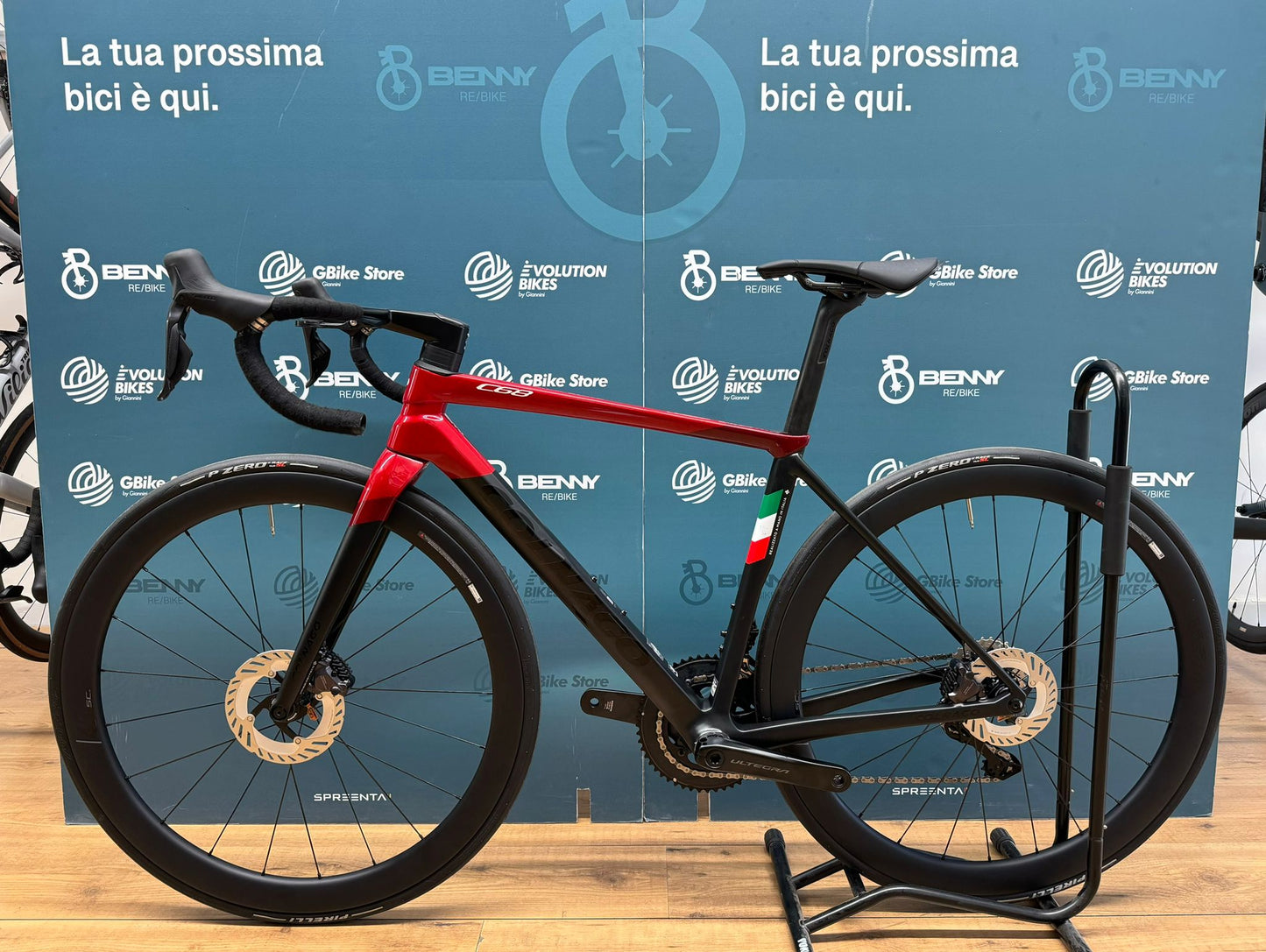 Colnago C68 Straßenscheibe ULTEGRA DI2 12V Größe 45,5 - Gebraucht
