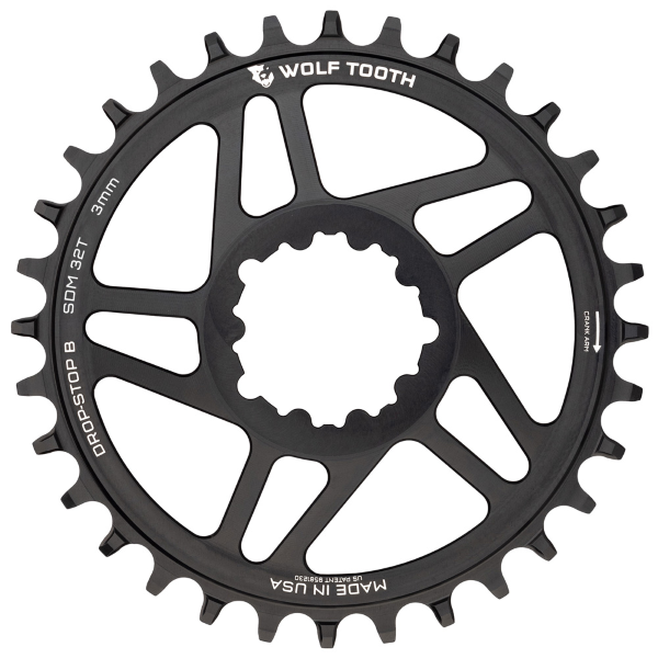 Wolftooth - Kettenblatt SRAM EAGLE 3-SCHRAUBEN DIRECT MOUNT BOOST 1X 11/12V