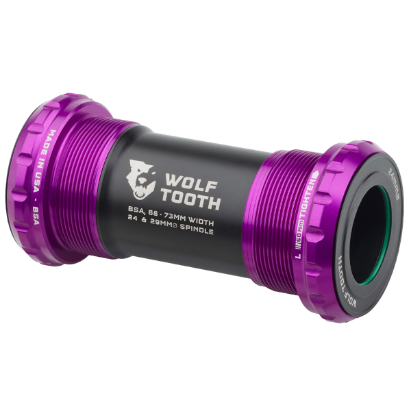 Wolftooth - Innenlager BSA englisches Gewinde für 24mm Achse SHIMANO