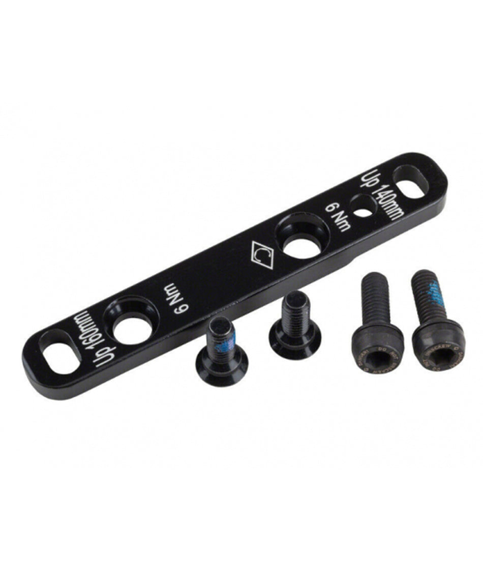 Adapter für vordere Campagnolo Flat Mount Bremssattel von 140 auf 160mm