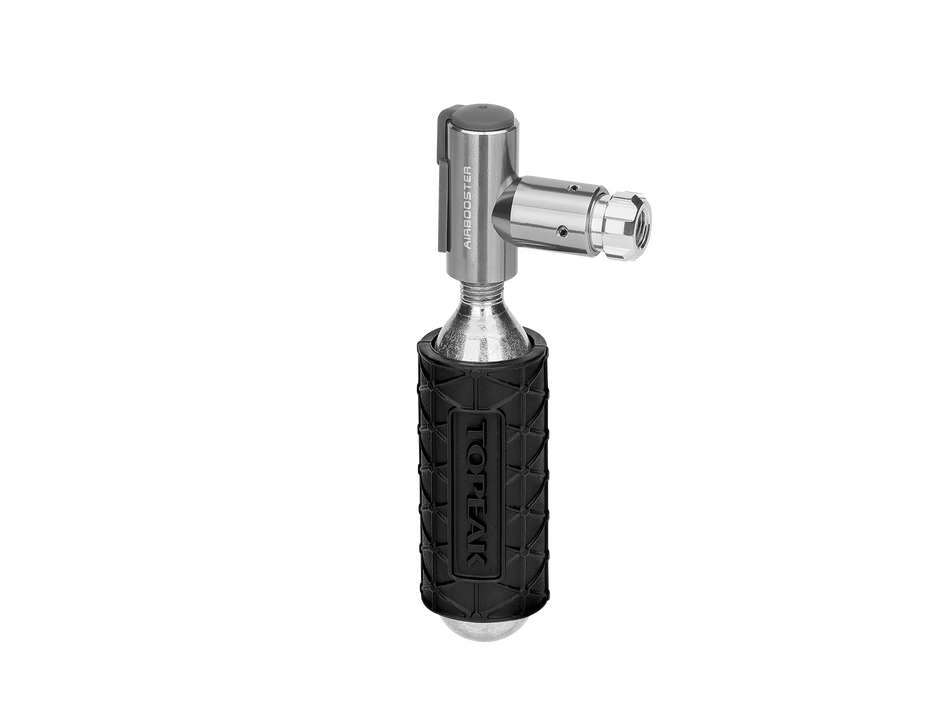 Topeak CO2 AirBooster Adapter + 1x 16g CO2 Cartridge and Silicone Protector