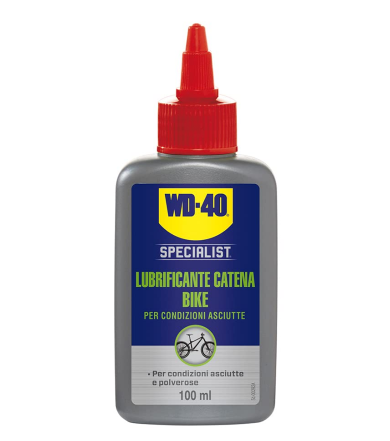 Lubricante especializado para cadenas de bicicletas WD-40 para condiciones secas 100 ml
