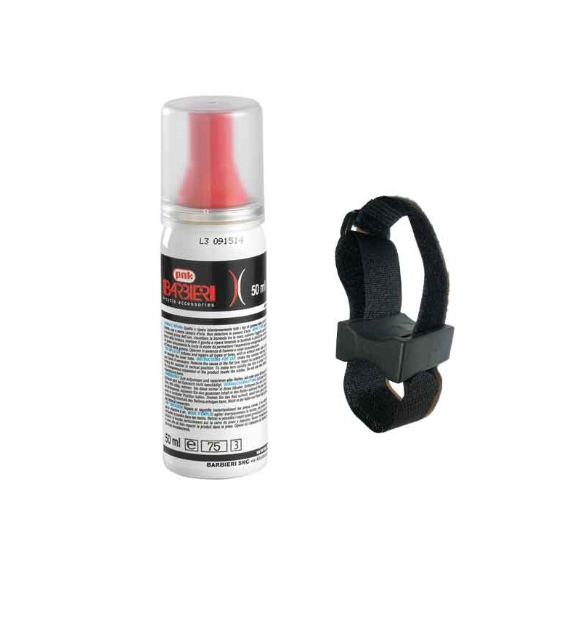 Gonflement et réparation de Barbieri 50 ml + attaque velcro