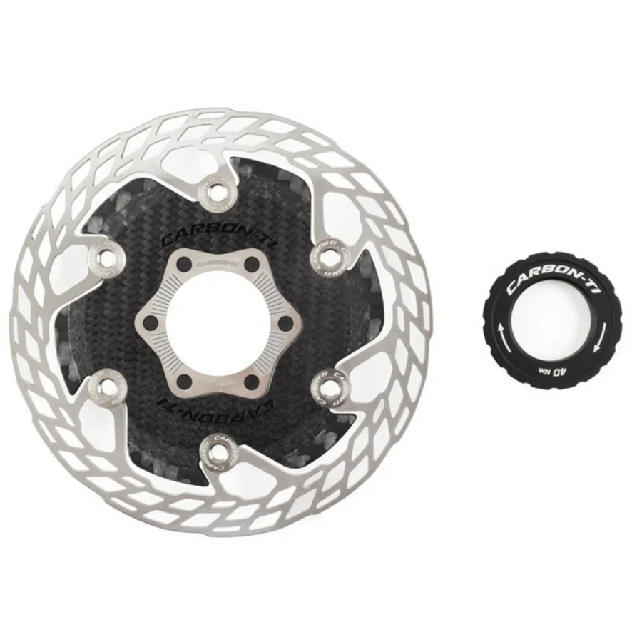 Bremsscheibe Carbon Ti X-Rotor Aero Center Lock