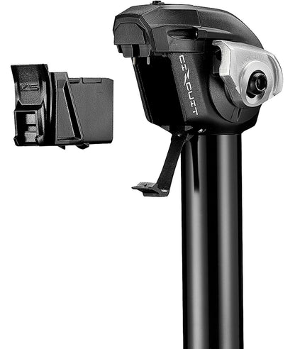 Tija de sillín telescópica KS Rage Circuit 30,9x380 mm con cargador de batería y mando a distancia