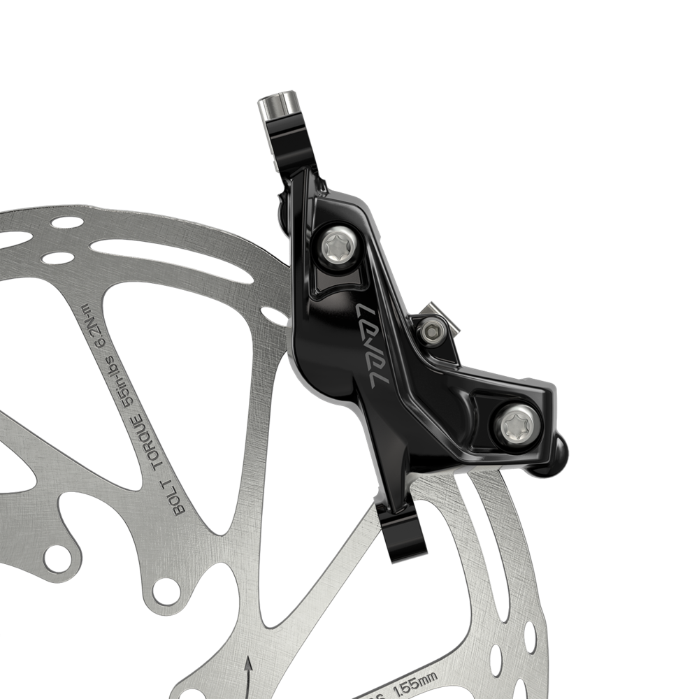 SRAM Poziom Silver Stealth 4 tłokowy hamulec tarczowy