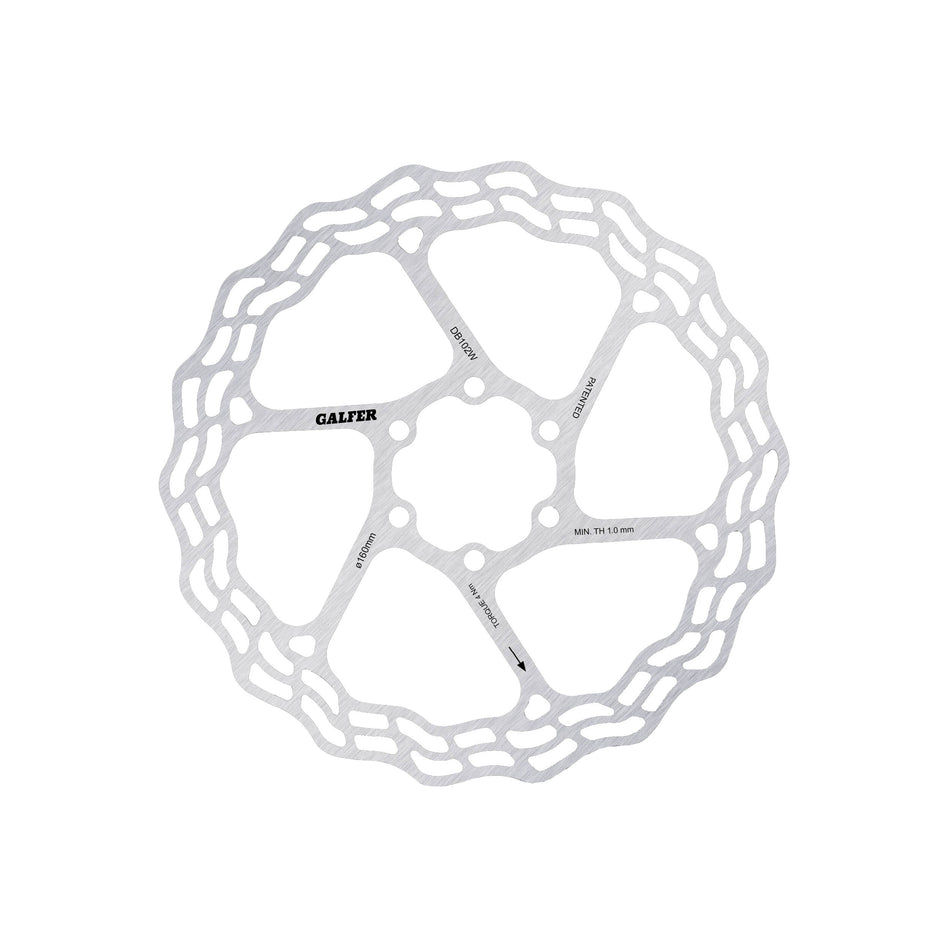 Galfer Road Wave 6 Hole 1.8mm Disc