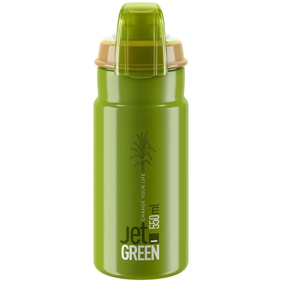 Elite Jet Green Plus Water Bottle 550 ml