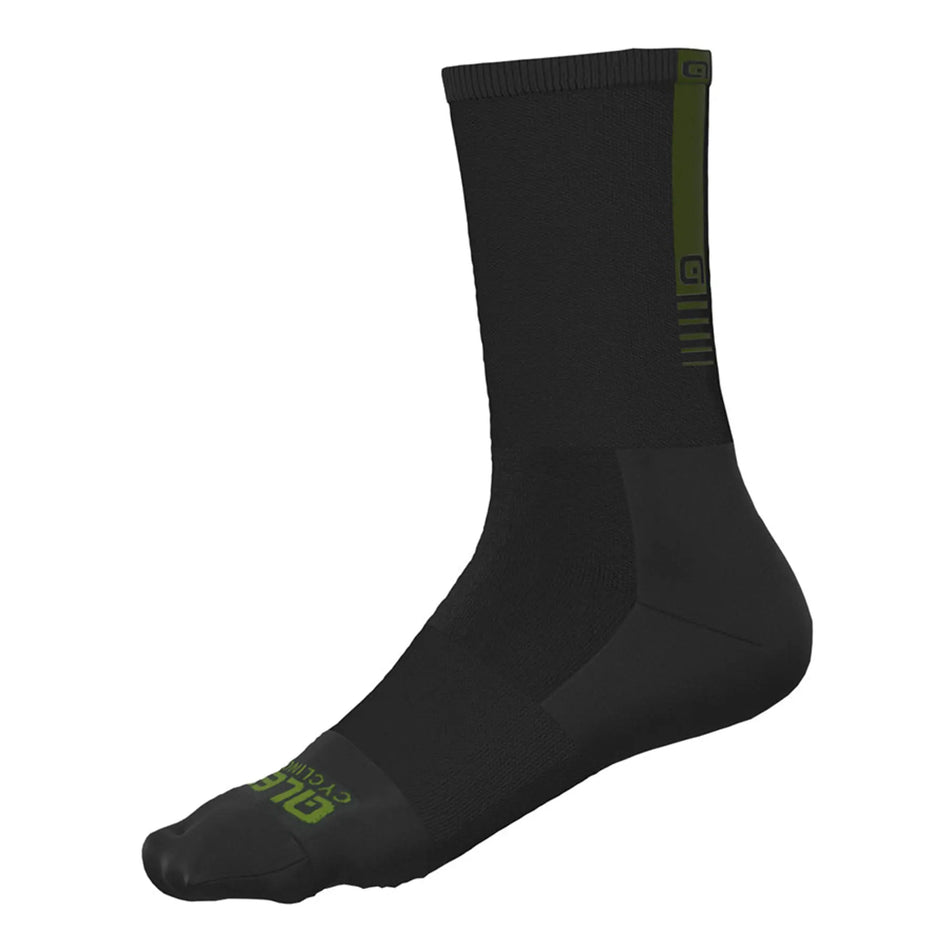 Alé Thermal 18cm Green Socks
