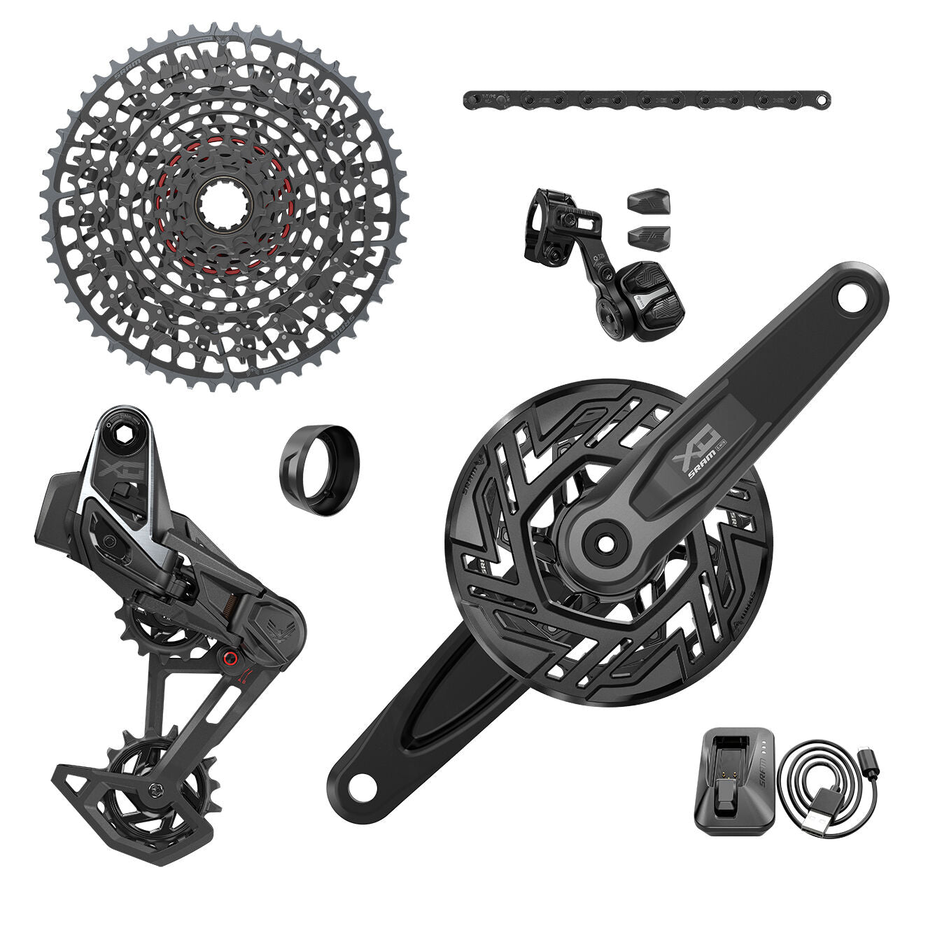 SRAM X0 Eagle Group -siirto T-tyypin AXS-e-Bike-Brose