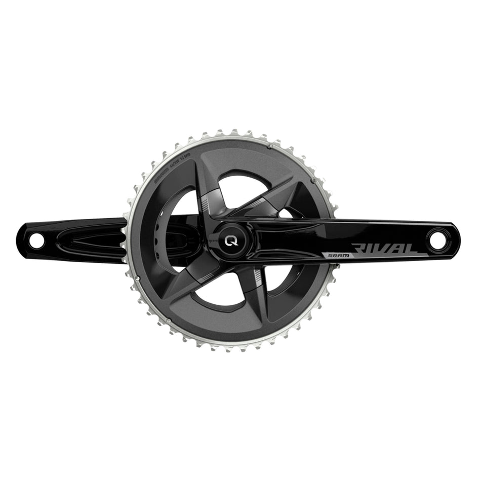 Sram Rival AXS Quarq DUB 2x12V Power Meter Crankset