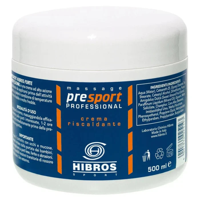 Hibros Preport Media 500 ml opvarmningscreme