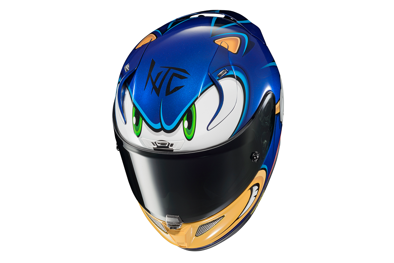 HJC RPHA 11 Sonic Sega Helm