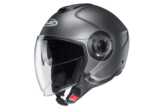 HJC I40 Semi Flat Titanium Helmet