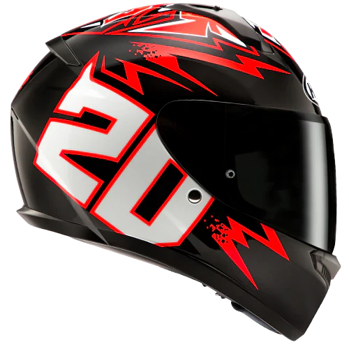 Casco de máscara Diablo HJC C10 completo