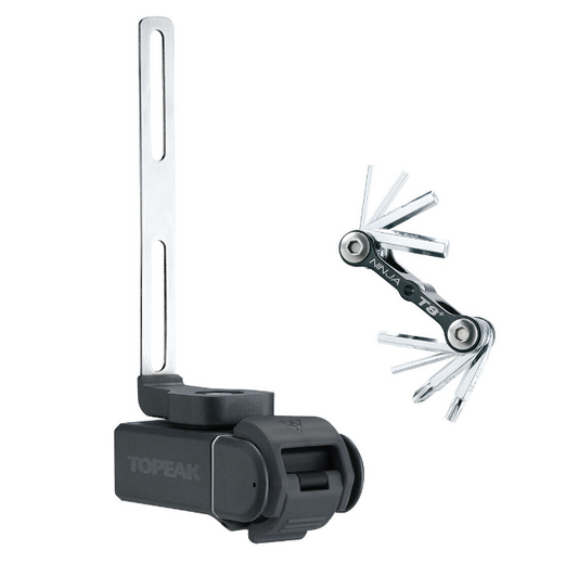 Multipurpose tool with topak ninja t road holder support