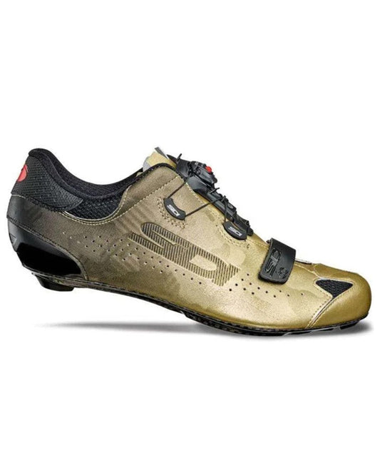 Sidi Sechzig Schuhe Schwarzgoldfarbe Limited Edition