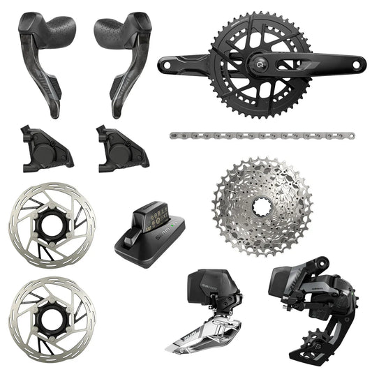 Gruppo Sram Rival AXS E1 Power Meter Disc 2x12v