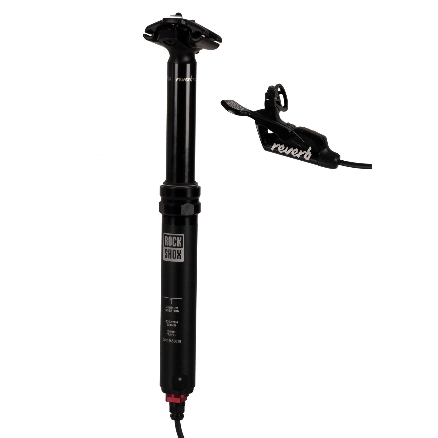 Rock Shox Reverb C1 Stealth 1x Temple éloigné Temple Telescopic Reggisella - 30,9 mm