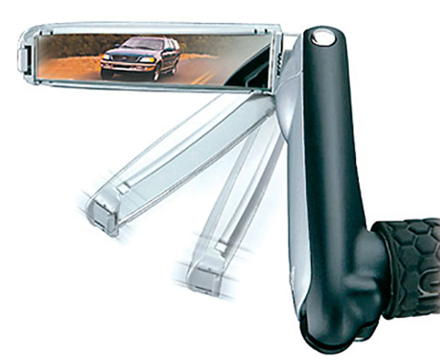 Topeak Bar'n Mirror handlebar extensions with rearview mirror