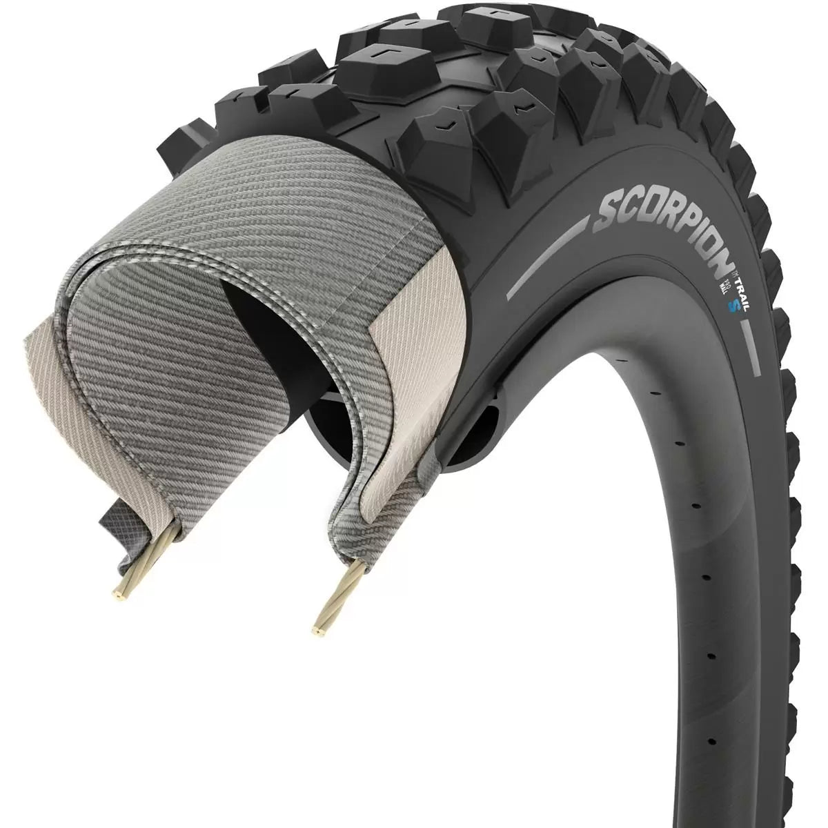 Reifen Pirelli Scorpion Trail S TLR Pro Wall SmartGrip -Verbindung 29x2.4