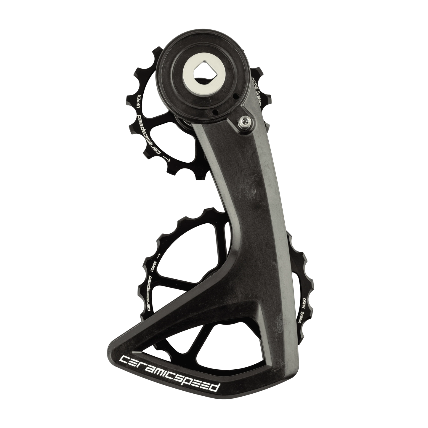 Chame Chage und Pulgggene Ceramicspeed Eversed OSPW RS SRAM rot/Kraft AXS 5-Speichen