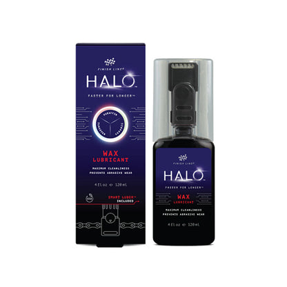 Línea de meta de cera de halo 120 ml de lubricante de cadena de cerámica