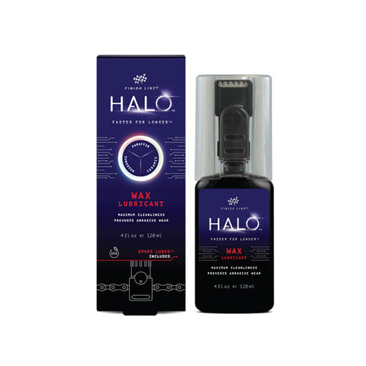 Línea de meta de cera de halo 120 ml de lubricante de cadena de cerámica