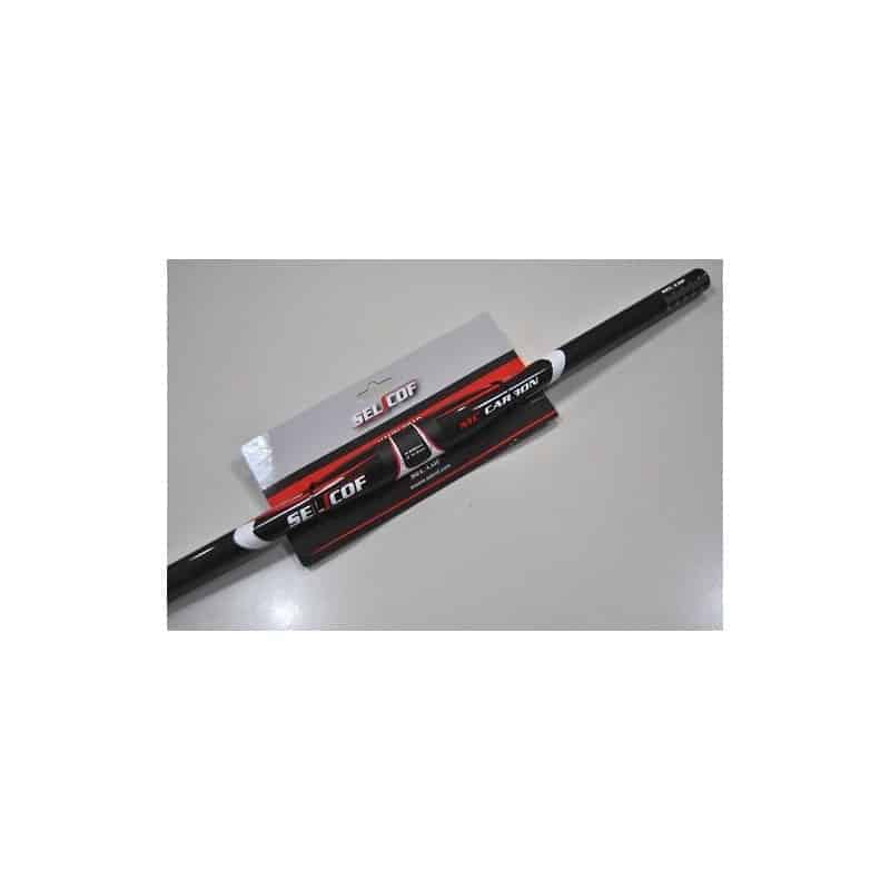 Selfcom MC Carbon Handlebar Bend, Black, 600mm 31.8