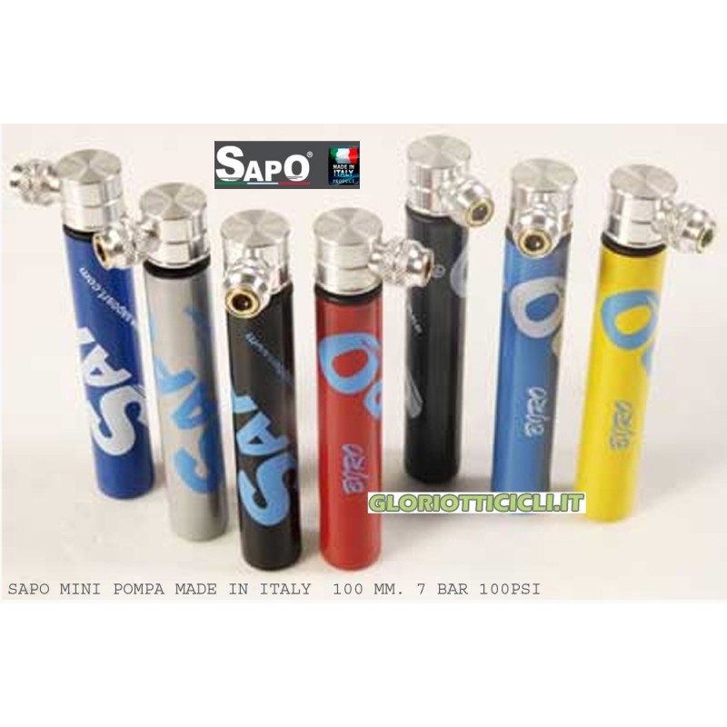 Sapo Kit No.14 Mini Pumps Bjro 100mm Assorted Colors (2x) 7 Bar/100 Psi