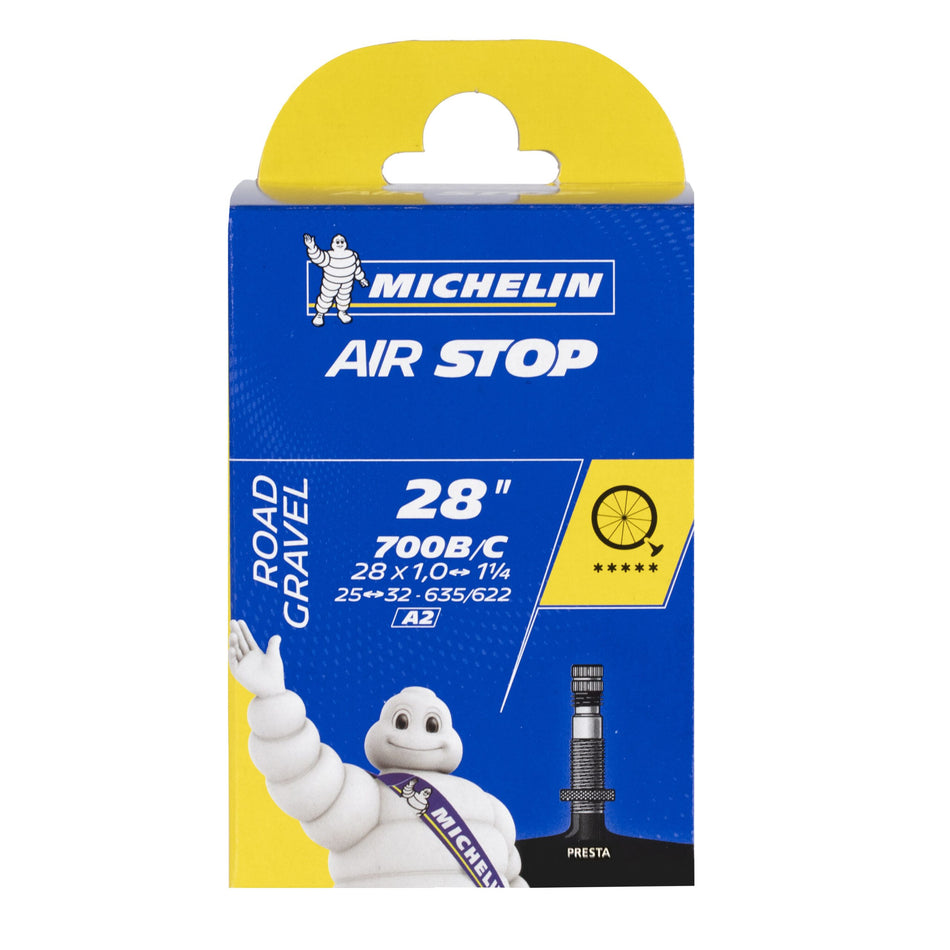 Michelin Air Stop A2 Inner Tube 700x25/32c Road Gravel