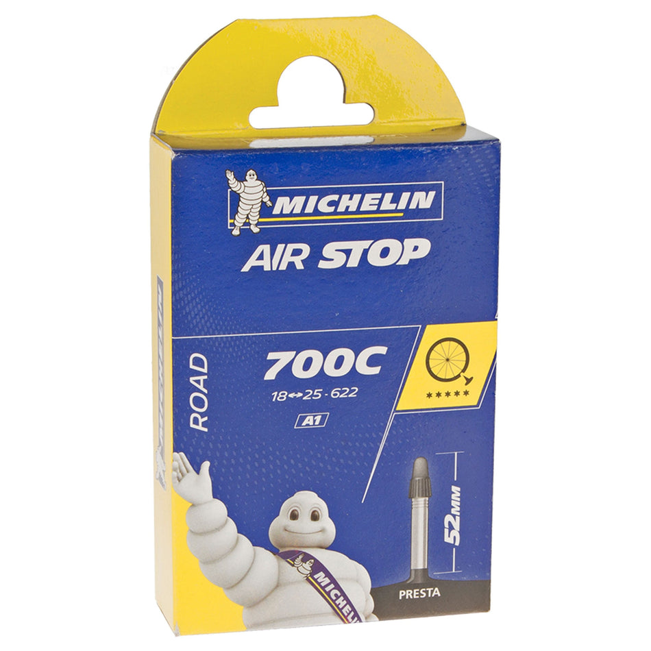 Michelin Air Stop A1 Schlauch 700x18/25 Presta Ventil 80mm