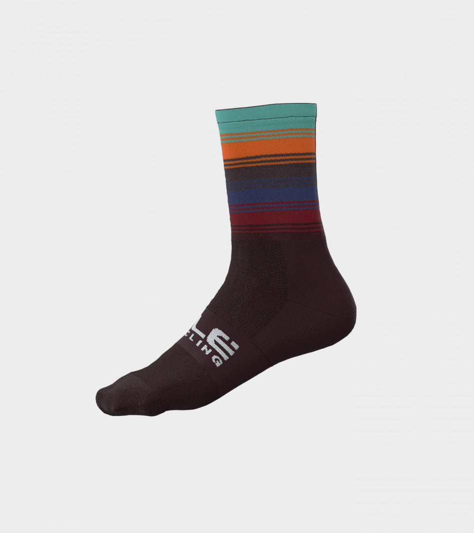 Alè Q-Skin Socken 16cm Mud 2023