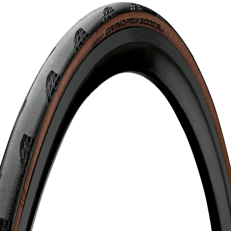 Continental Grand Prix 5000 S TR 25-622 (700x25c) Black-Transparent Tire
