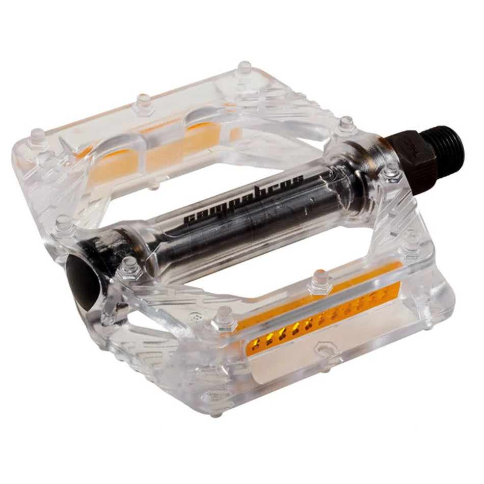 Campabros Assault IV DH/FR Transparent Plastic Pedals