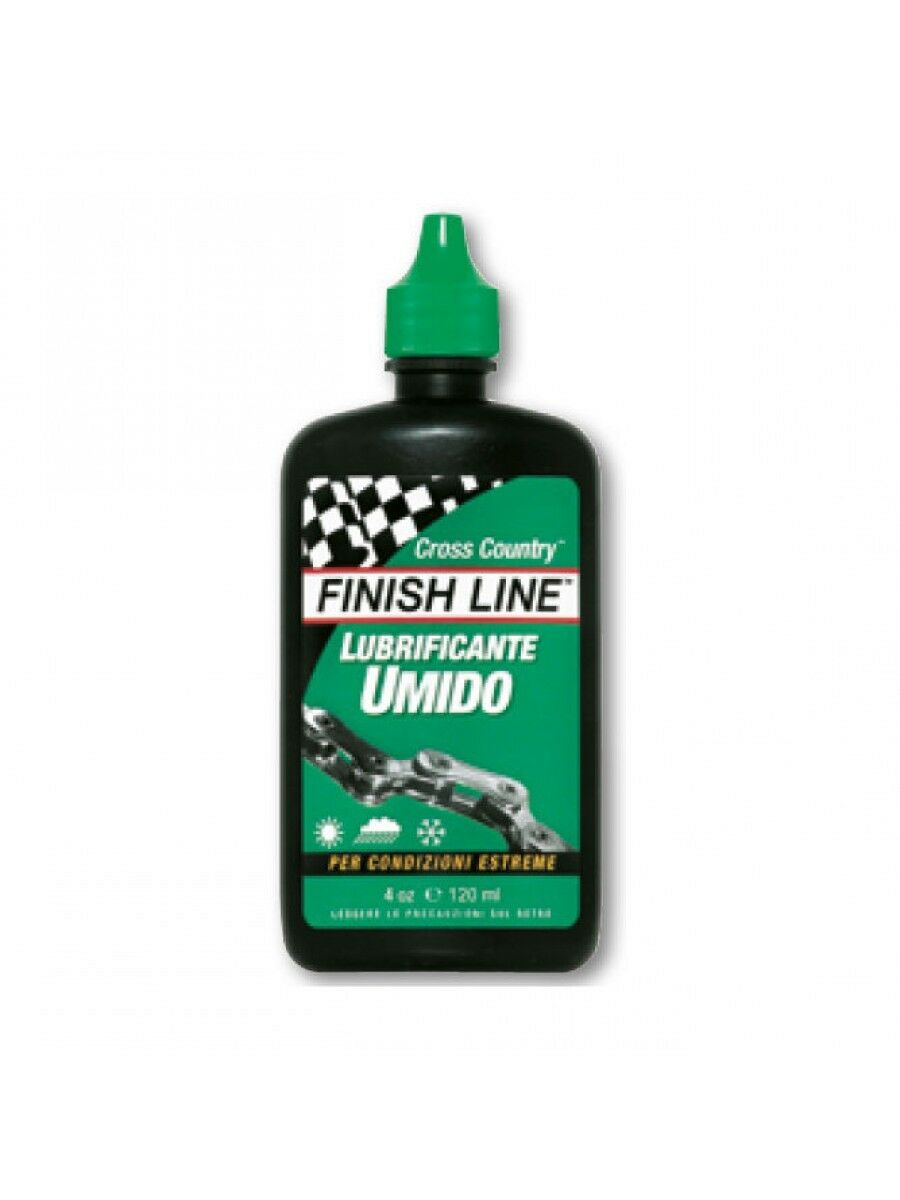 Finish Line Cross-Country Wet Lubricant Dropper 120ml