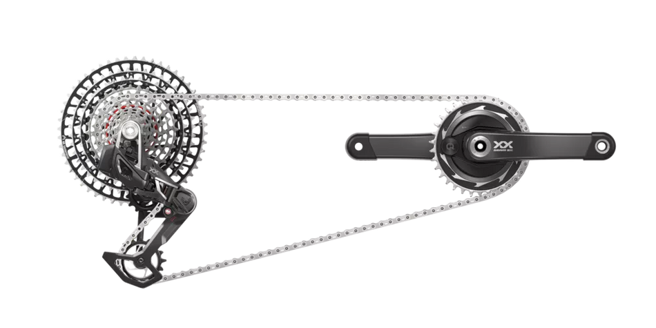 Sram XX SL Eagle Transmission T-Type AXS Power Meter Group
