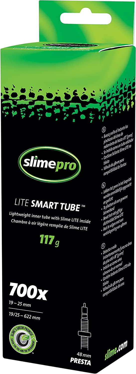 Slime 700x19/25C Lite Tube with Presta Valve
